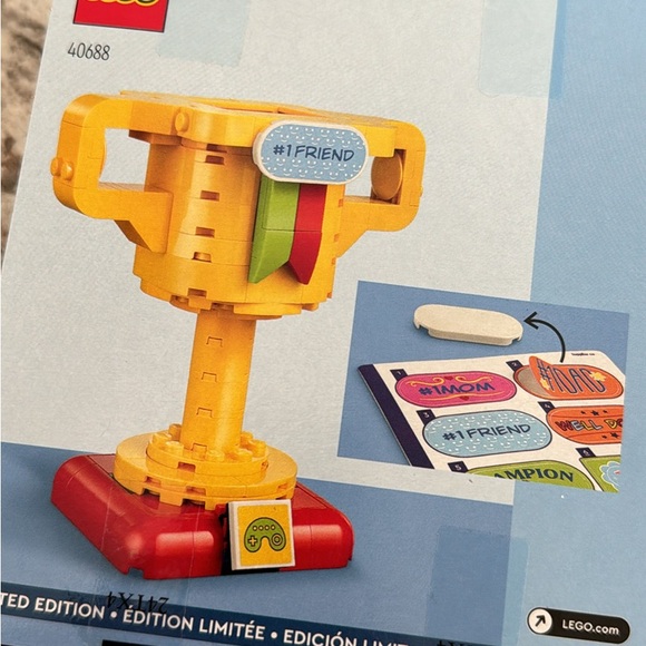 SOLD * NEW! LIMITED EDITION LEGO Set - Trophy Award - Picture 2 of 3